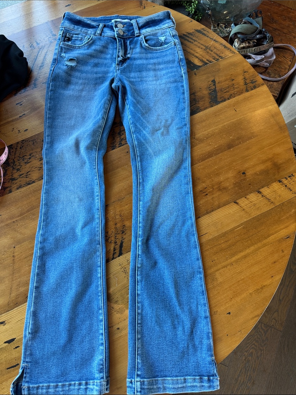 Kancan Light Blue Flare Jeans NWOT 3/25